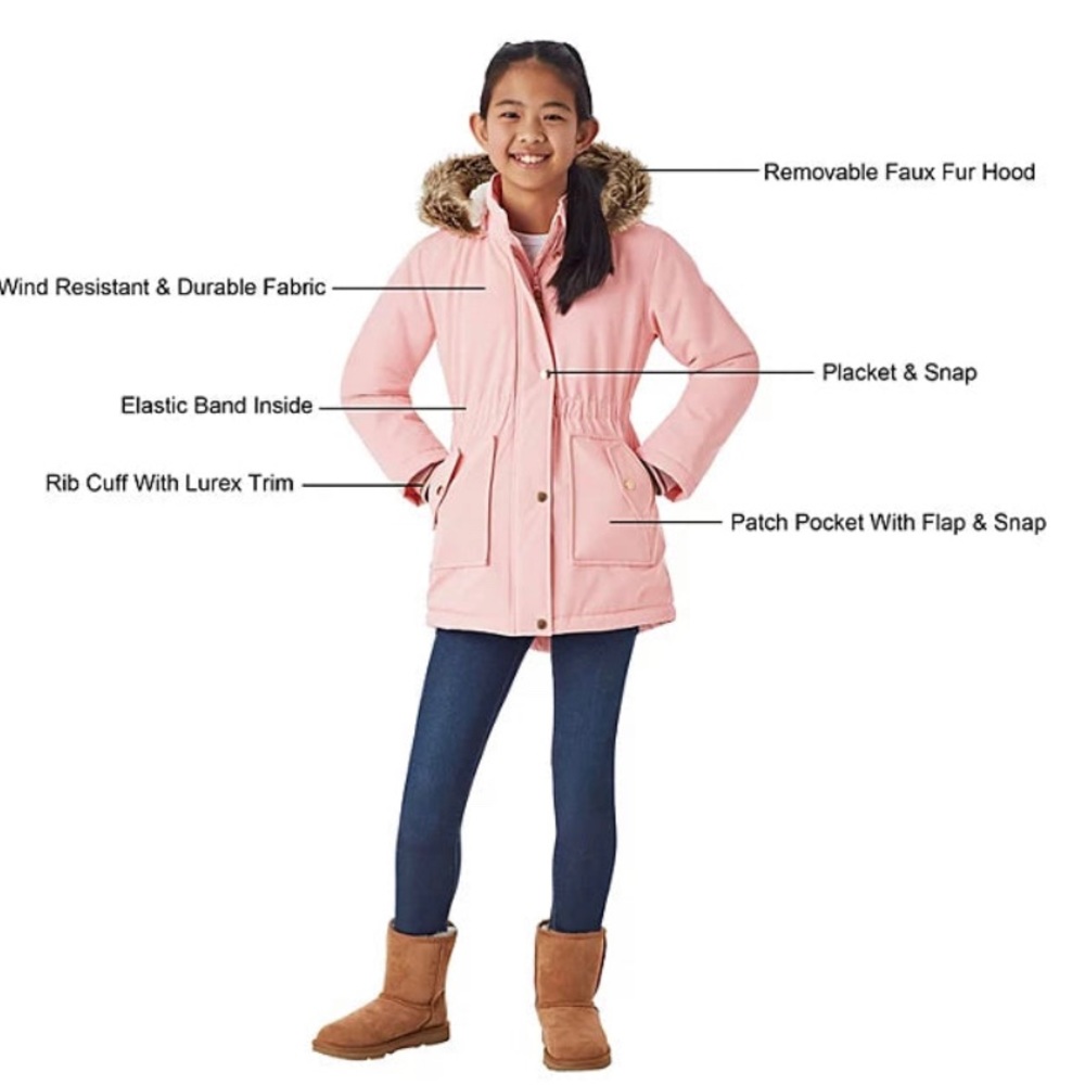 Members Mark pink coat
